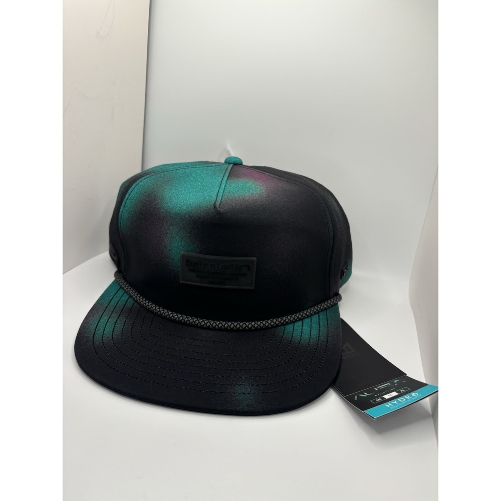 Melin Hydro Coronado Brick Aura NOAR Classic Golf Hat Green & Black NWT